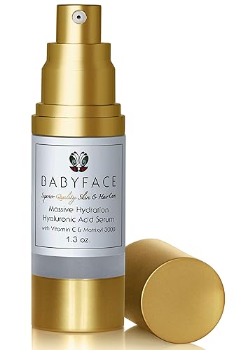 Babyface Massive Hydration Hyaluronic Acid Serum with Vitamin C & Matrixyl 3000