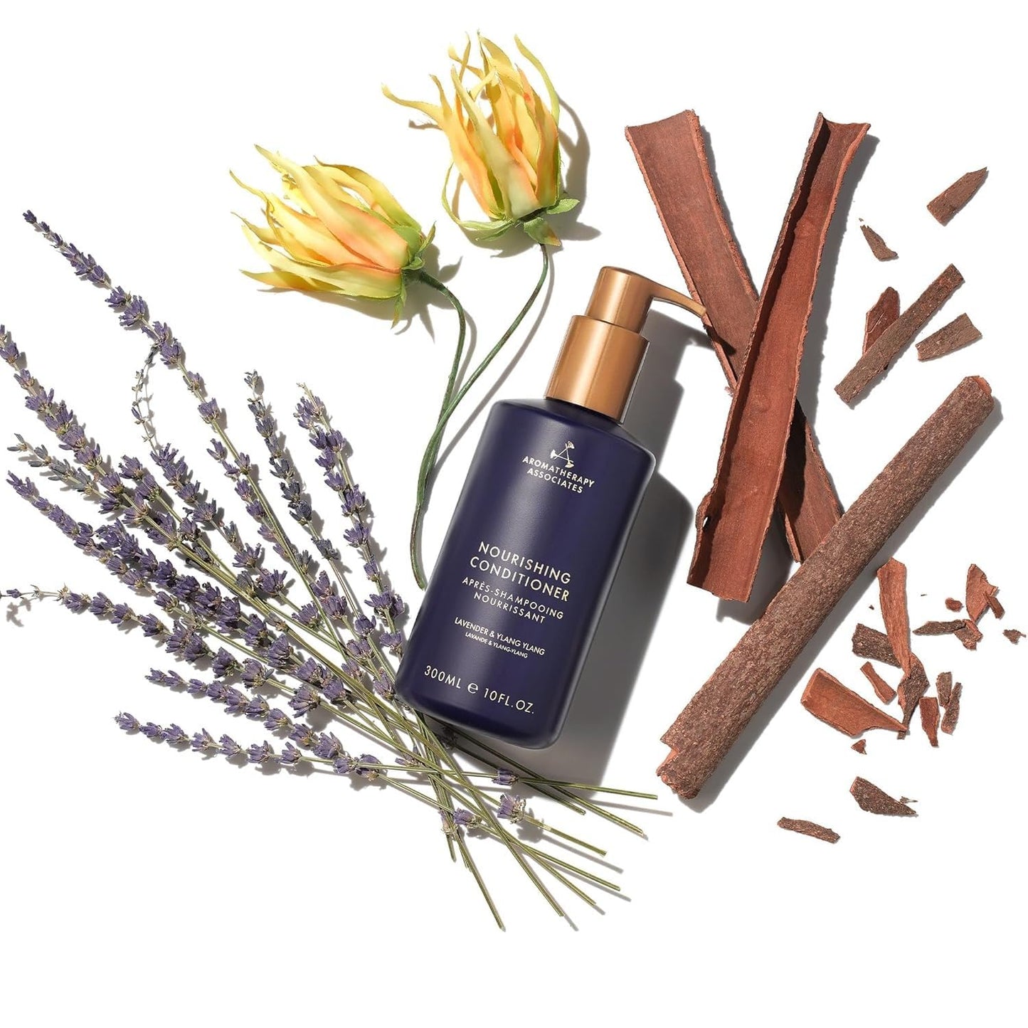 Aromatherapy Associates Balance Replenishing Conditioner, Hydrating Vegan Conditioner for Women and Men with Lavender & Ylang Ylang, Daily Hair Care