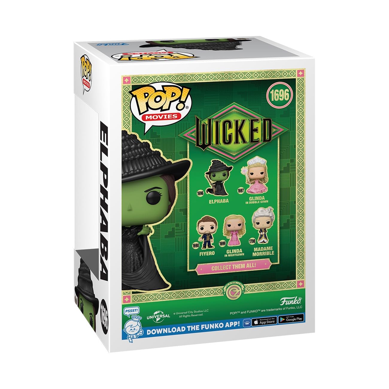 Funko POP Movies: Elphaba - Wicked - Collectable Vinyl Figure - Gift Idea - Official Merchandise - for Kids & Adults - Movies Fans - Model Figure…