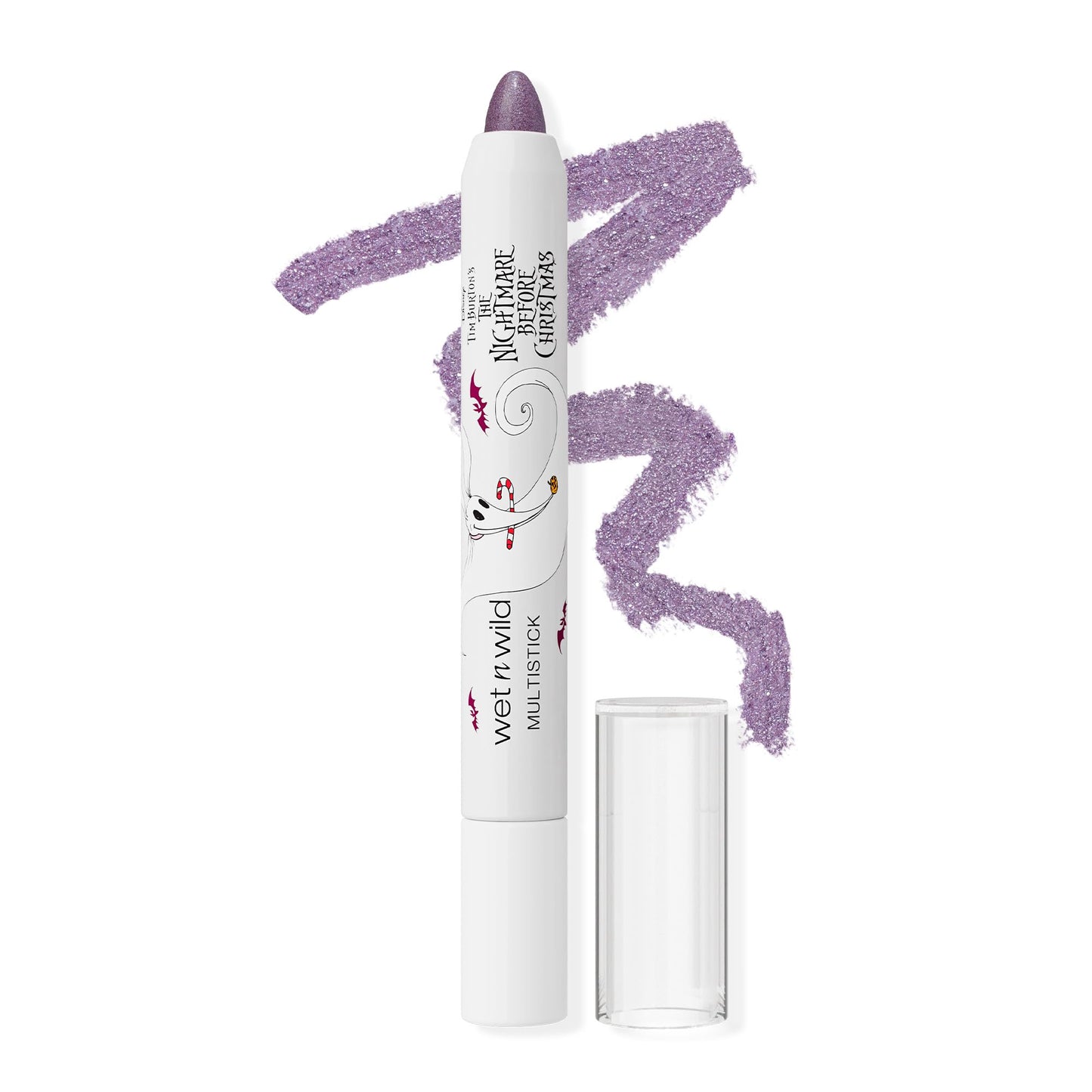 wet n wild Nightmare Before Christmas 2-Piece Multistick Set, Shimmer Finish for Eyes, Lips & Face, Nourishing Cream Formula, Cruelty-Free