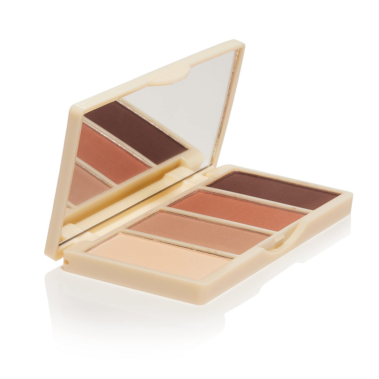 Bellapierre Natural Matte Eyeshadow Makeup Palette | Highly Pigmented, Long Lasting and Blendable | 4 Matte Shades | Hypoallergenic and Paraben-Free |