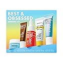 e.l.f. SKIN Best & Obsessed Skincare Kit, Travel-Size Makeup Remover, Sunscreen & Brightening Serums For Glowy Skin, Vegan & Cruelty-Free