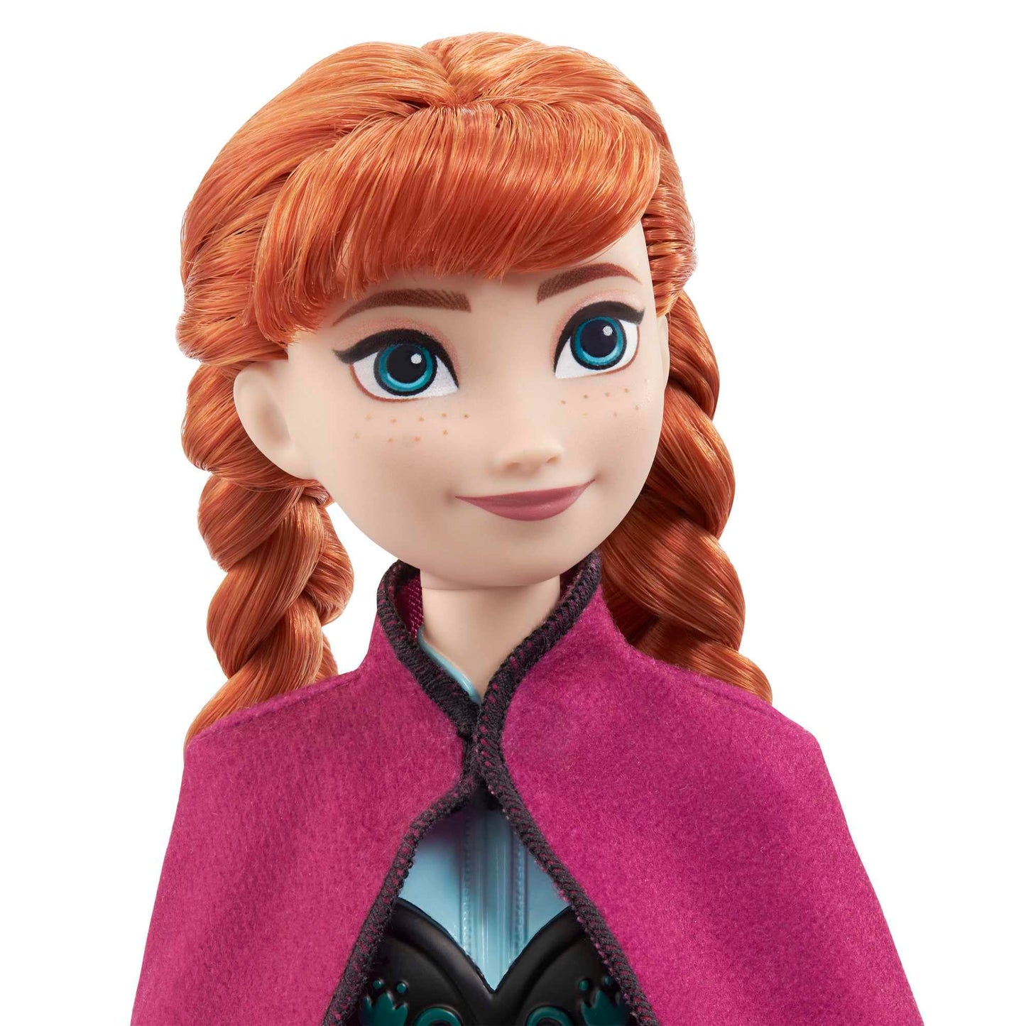 Mattel Disney Princess Dolls, Anna Posable Fashion Doll with Signature Clothing and Accessories, Disney's Frozen Movie Toys