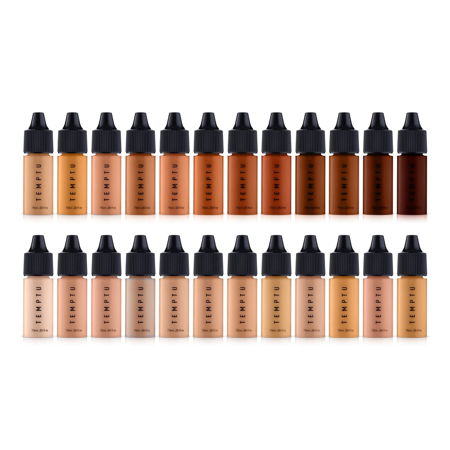Temptu Perfect Canvas Airbrush Foundation Complete Starter Set, 0.25 Fl Oz (Pack of 24)