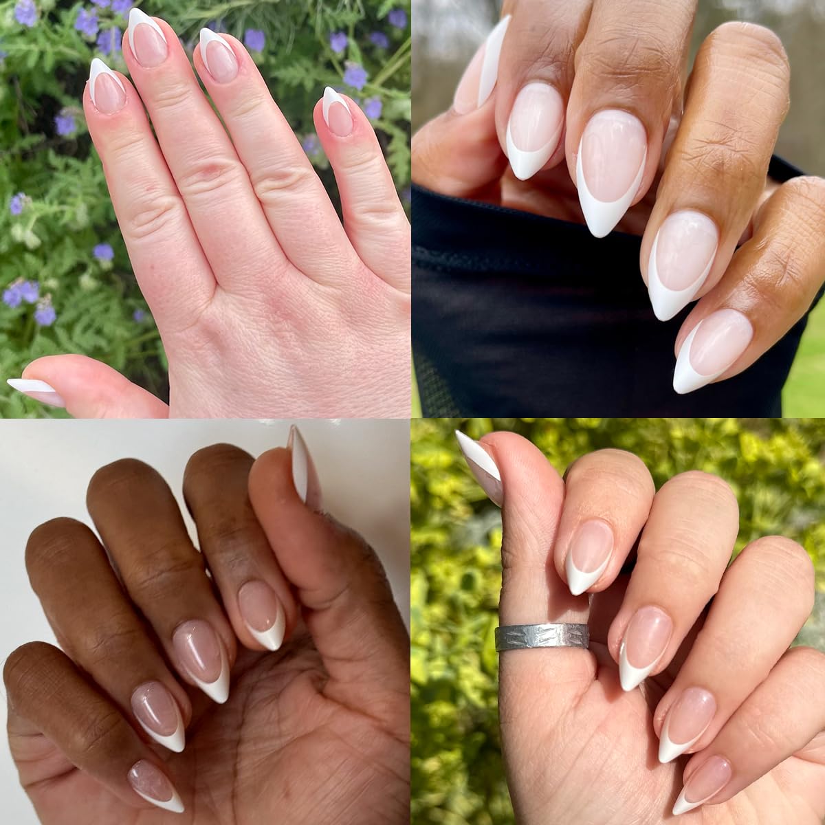 Olive & June Maximalist Instant Mani Press-On Nails (Glue) | 42 Fake Nails, 21 Sizes | Non-Toxic, Long-Lasting Big, Bold Gorgeous Realistic Look | Beauty & Personal Care Olive & June