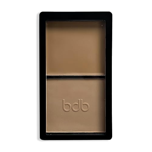 Billion Dollar Beauty Cream & Powder Bronzer Duo - Smooth Contour Palette with Jojoba Oil & Vitamin E, Sculpting & Defining Sun-Kissed Face Makeup
