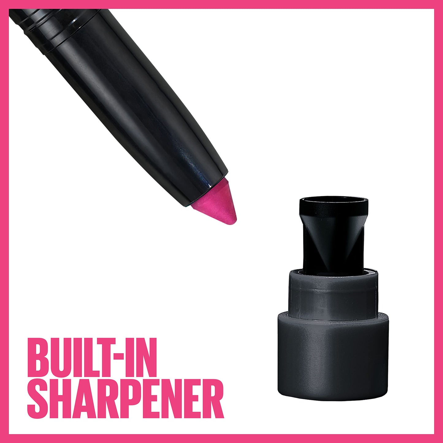 MAYBELLINE Color Tattoo Longwear Multi-Use Eye Shadow Stix, Eye Makeup, I am Unique (Vivid Pink Matte), 1 Count