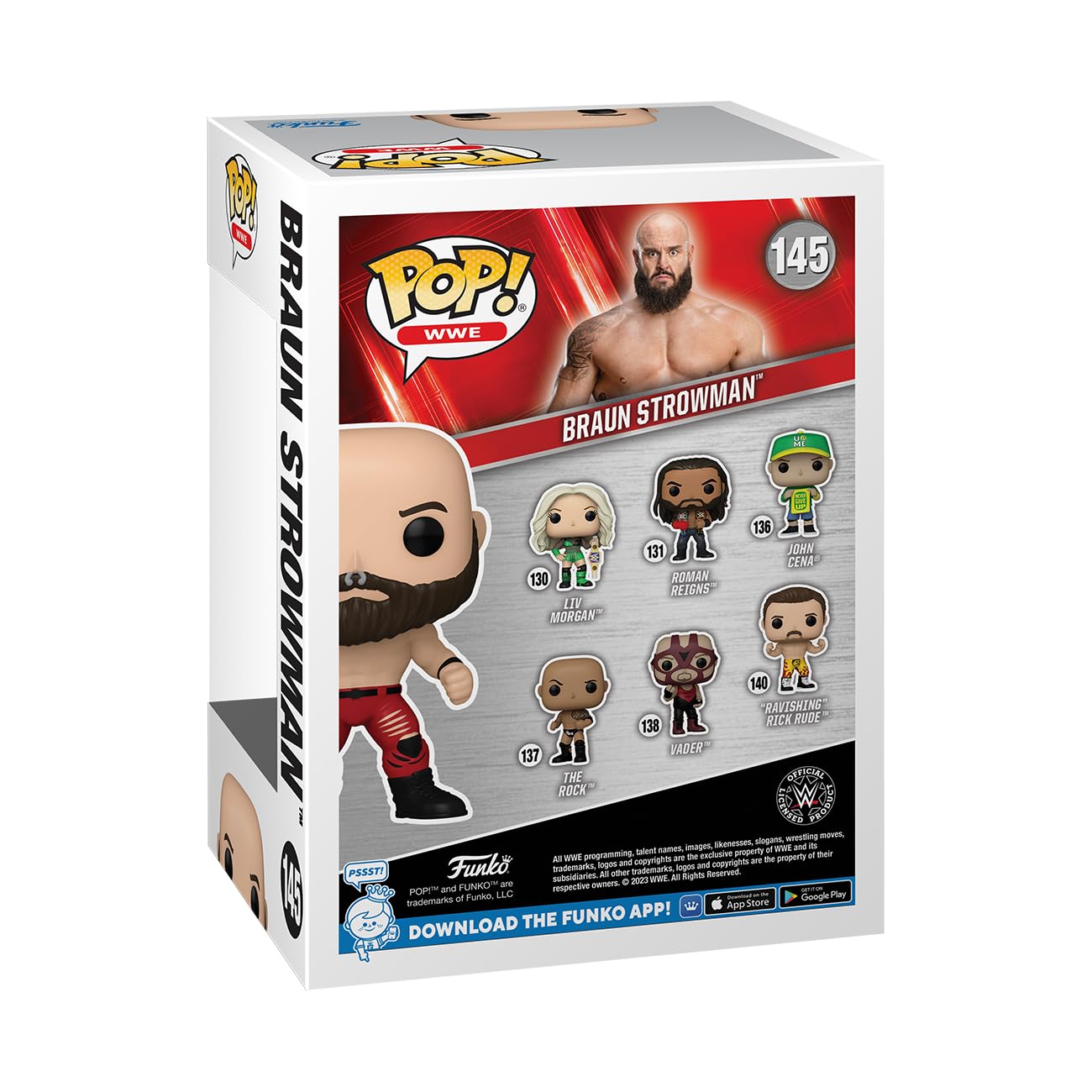 Funko POP! WWE: Braun Strowman - Collectable Vinyl Figure - Gift Idea - Official Merchandise - for Kids & Adults - Sports Fans - Model Figure…