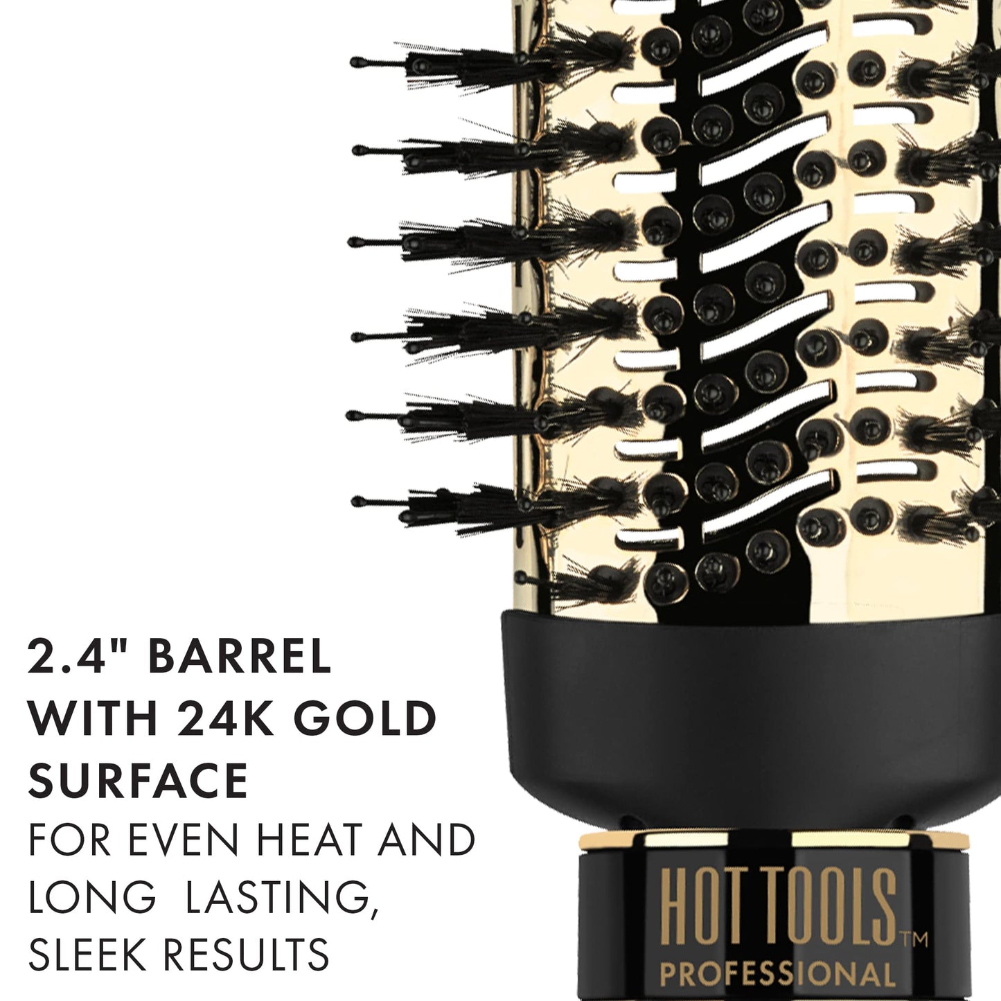 Hot Tools Pro Artist 24K Gold One-Step Small Detachable Blowout & Volumizer | Salon Quality Blowouts at-Home