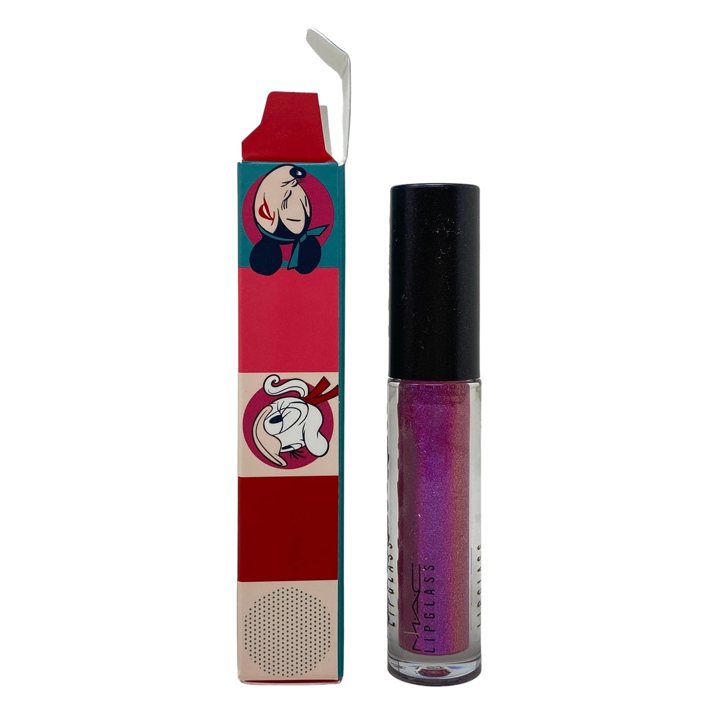 MAC M·A·C Cosmetics Lipglass - Pink Polka Dots (Disney Minnie & Daisy Collection) - 0.1 fl oz / 3.1 mL