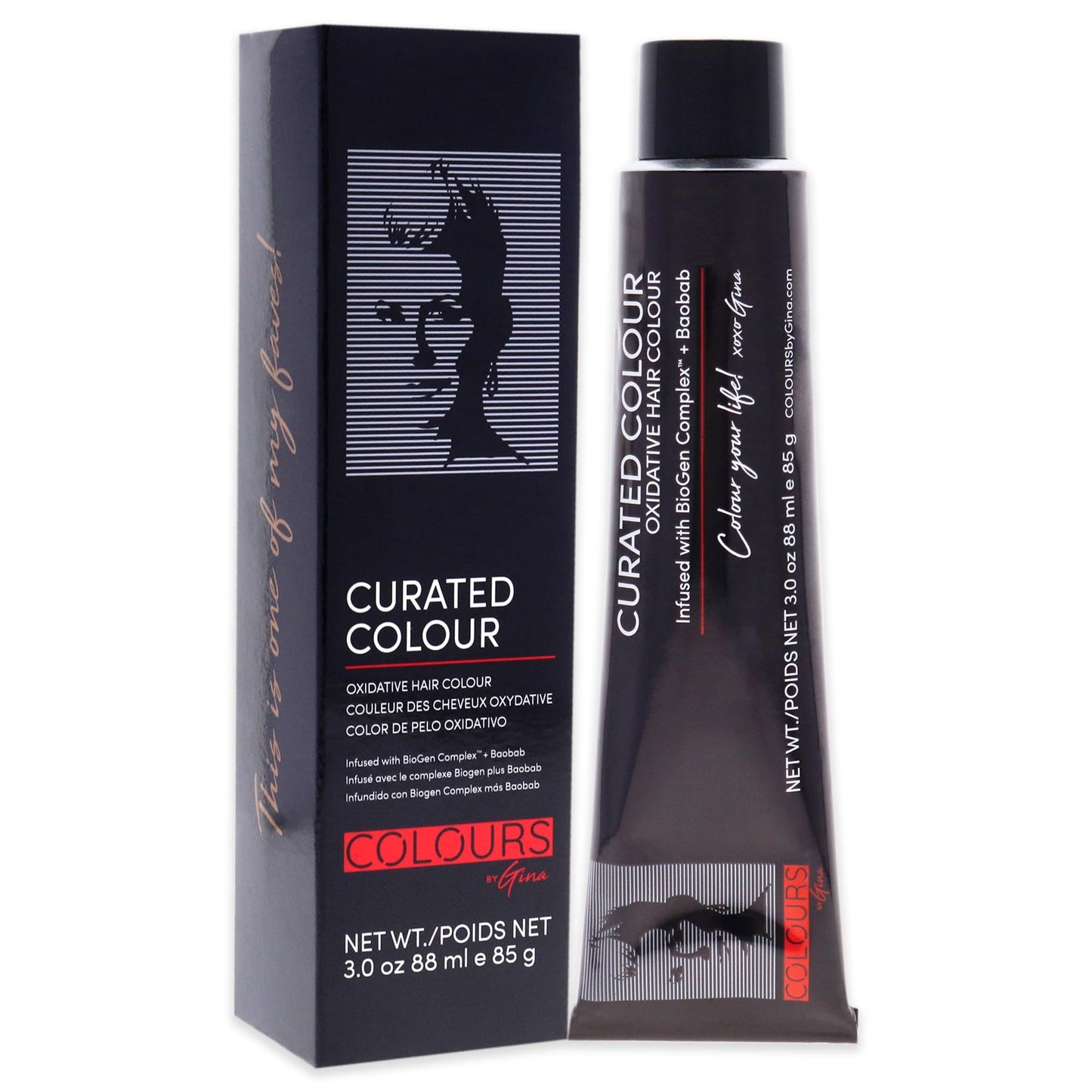 Colours By Gina Curated Colour - 11.0-11N High Lift Natural Blonde by Colours By Gina for Unisex - 3 oz Hair Color