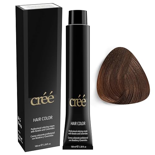 Cree Professional 7.99 - Cinnamon Permanent Hair Color - Long Lasting, Rich Vibrant - Gray Coverage 100ml - 3.4 fl.oz.