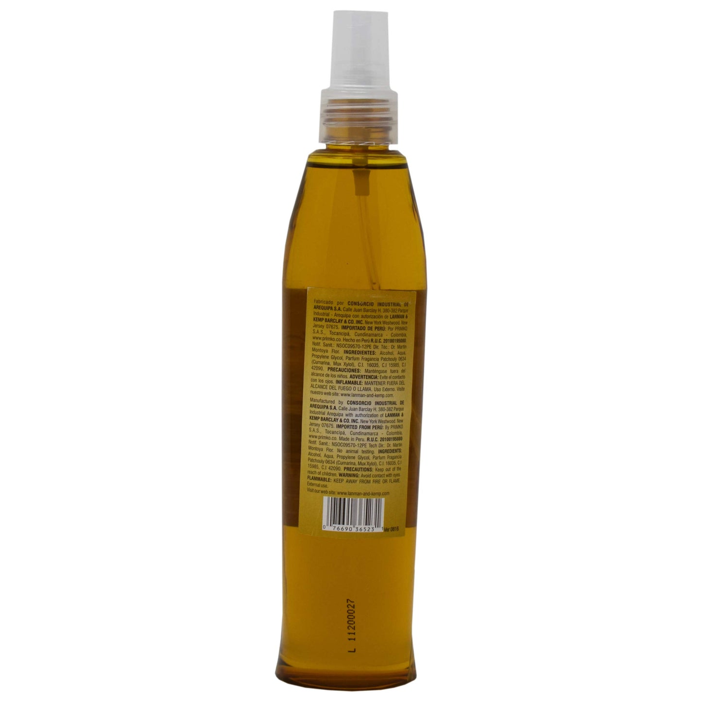 M & L Patchouli Cologne 8 Fl Oz (Colonia de Pacholi)