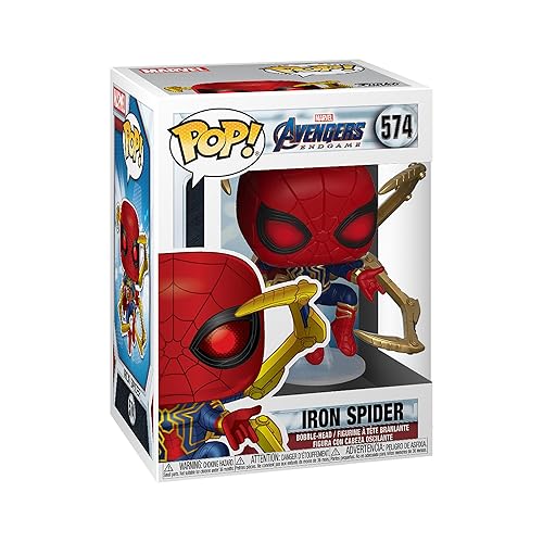 Funko Pop Marvel: Avengers Endgame - Iron Spider with Nano Gauntlet - Collectable Vinyl Figure - Gift Idea - Official Merchandise - Toys for Kids…