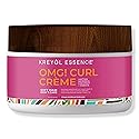 Kreyol Essence - 8 Oz Moringa Styling OMG CURL CRÈME for Soft Curls, Healthy Glowing Hair, Haitian Moringa Coconut Papaya, Hair Care