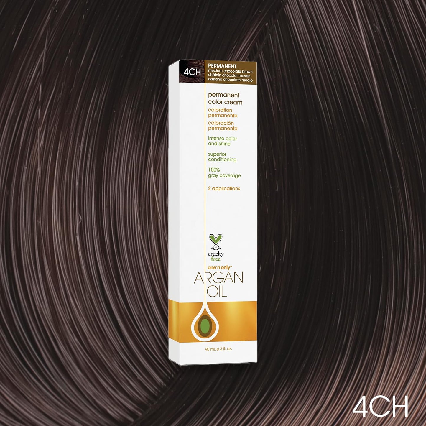 One N' Only Permanent Hair Color - Permanent Hair Dye Made with Argan Oil - Delivers Rich, Accurate Tones with Gray Coverage - Improves Moisture