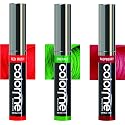 Colorme Temporary Hair Color, Hair Chalk alternative 3PK (Red, Emerald, Raspberry)