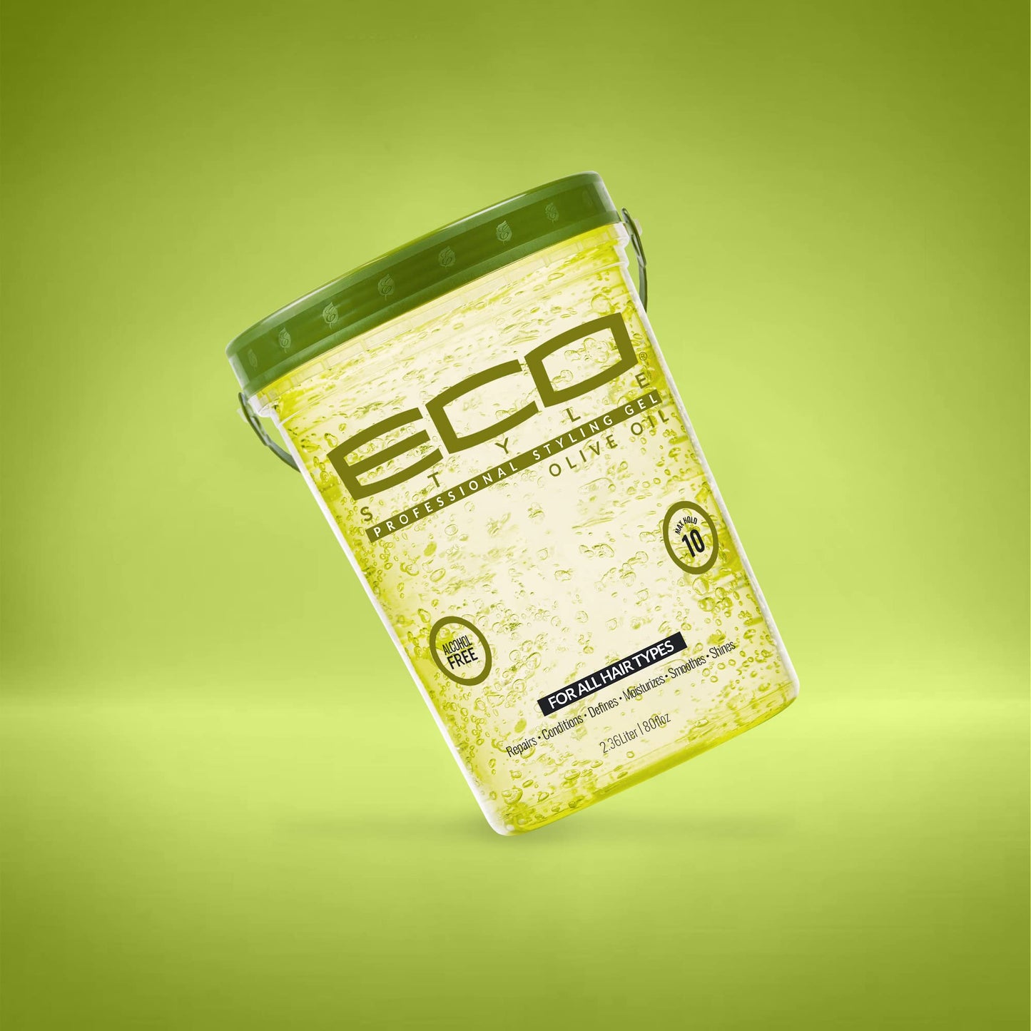 Eco Style Gel Olive Oil Styling Gel - Adds Shine and Tames Split Ends - Delivers Moisture to the Scalp - Nourishes And Repairs - Provides Weightless