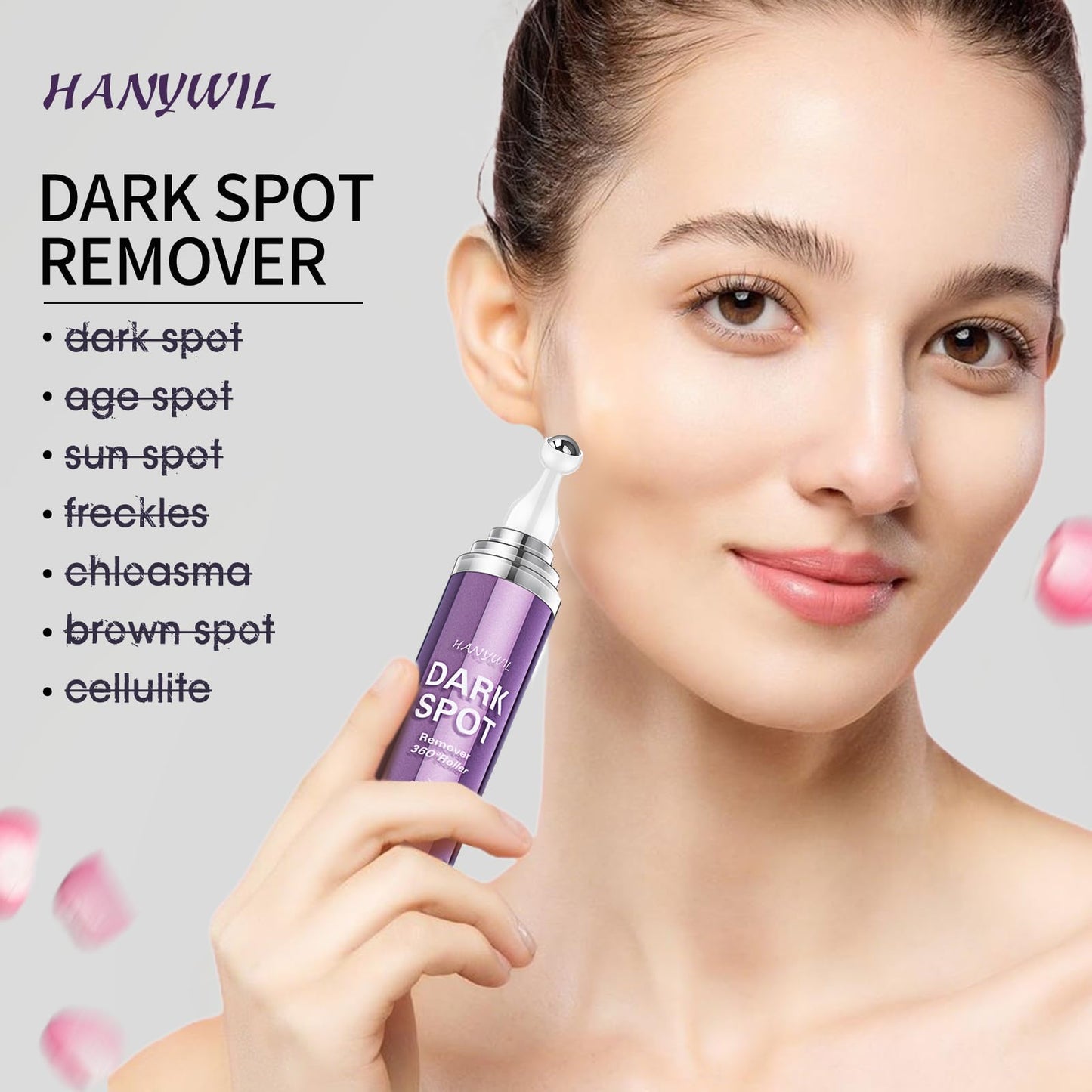 HANYWIL Dark Spot Remover for Face and Body, Dark Spot Corrector Serum, Age Spot Sun Spot Freckles Brown Spot Remover, Melasma Treatment for Face