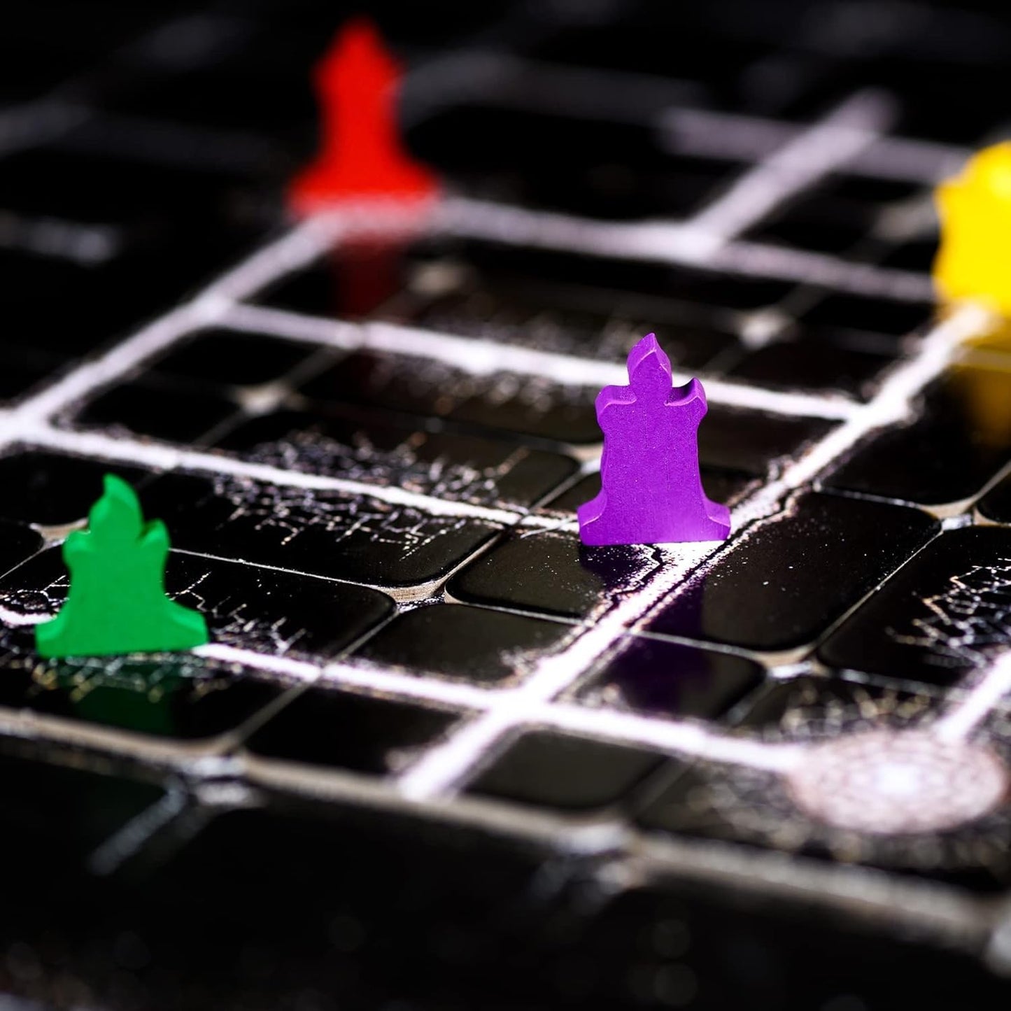 The Night Cage by Smirk and Dagger, a Spooky Cooperative Strategy Game, 1-5 Players Lost in a Dark Maze with only a Candle, Fun Horror Themed Tile…