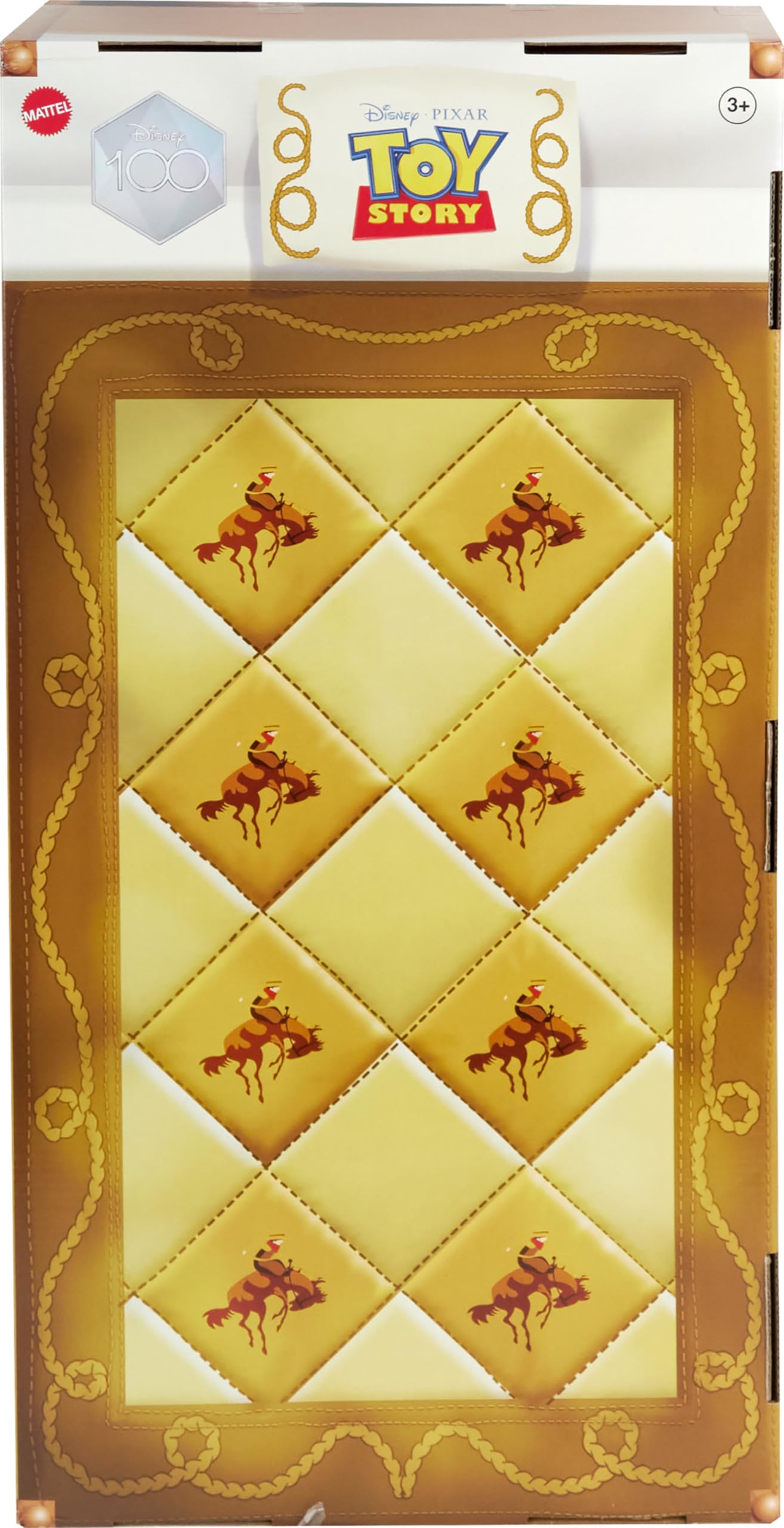 Mattel Disney and Pixar Toy Story Set of 7 Action Figures with Woody, Slinky, Rex, Hamm, Alien, Rocky & Shark, Disney100 Collectible