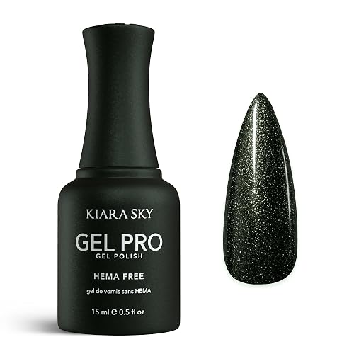 KIARA SKY Pro Hema-Free Gel Nail Polish, Gel Pro HEMA-Free Gel Nail Polish | Full Coverage, 28+ Day Wear, Self-Leveling, UV/LED Soak-Off, 0.5 fl oz | Beauty & Personal Care KIARA SKY
