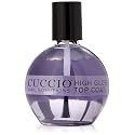 Cuccio Colour High Gloss Nail Top Coat - Developed With UV Absorbers To Help Protect The Nail Colour - Flexible Chip Resistant Protective Coating Beauty & Personal Care Cuccio