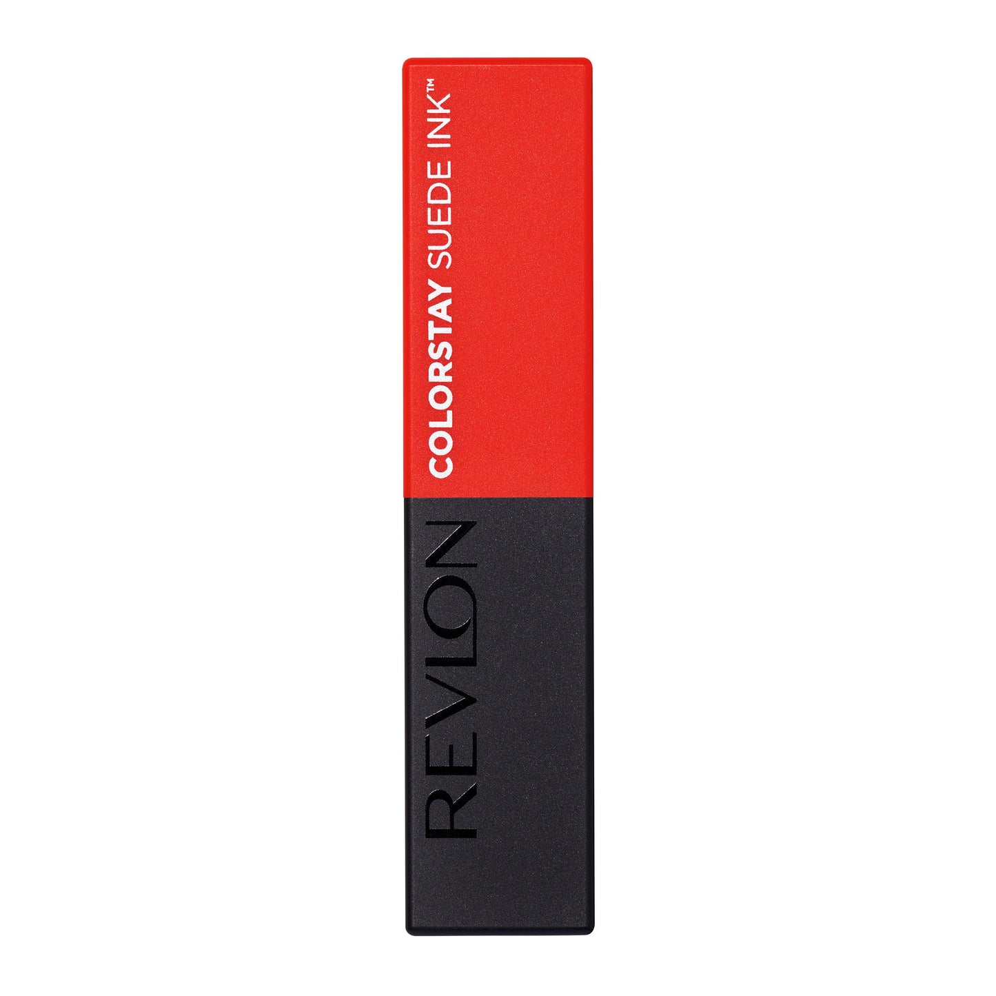 Revlon Lipstick, ColorStay Suede Ink, Built-in Primer, Stocking Stuffer for Women, Waterproof, Smudge-proof, Matte Color, 007 Feed the Flame, 0.09 oz