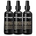Gentlehomme - Coconut Face Mist - Men’s Facial Spray - with Hyaluronic Acid, Aloe Vera & Green Tea - Refresh, Moisturize & Hydrate - Use Day & Night