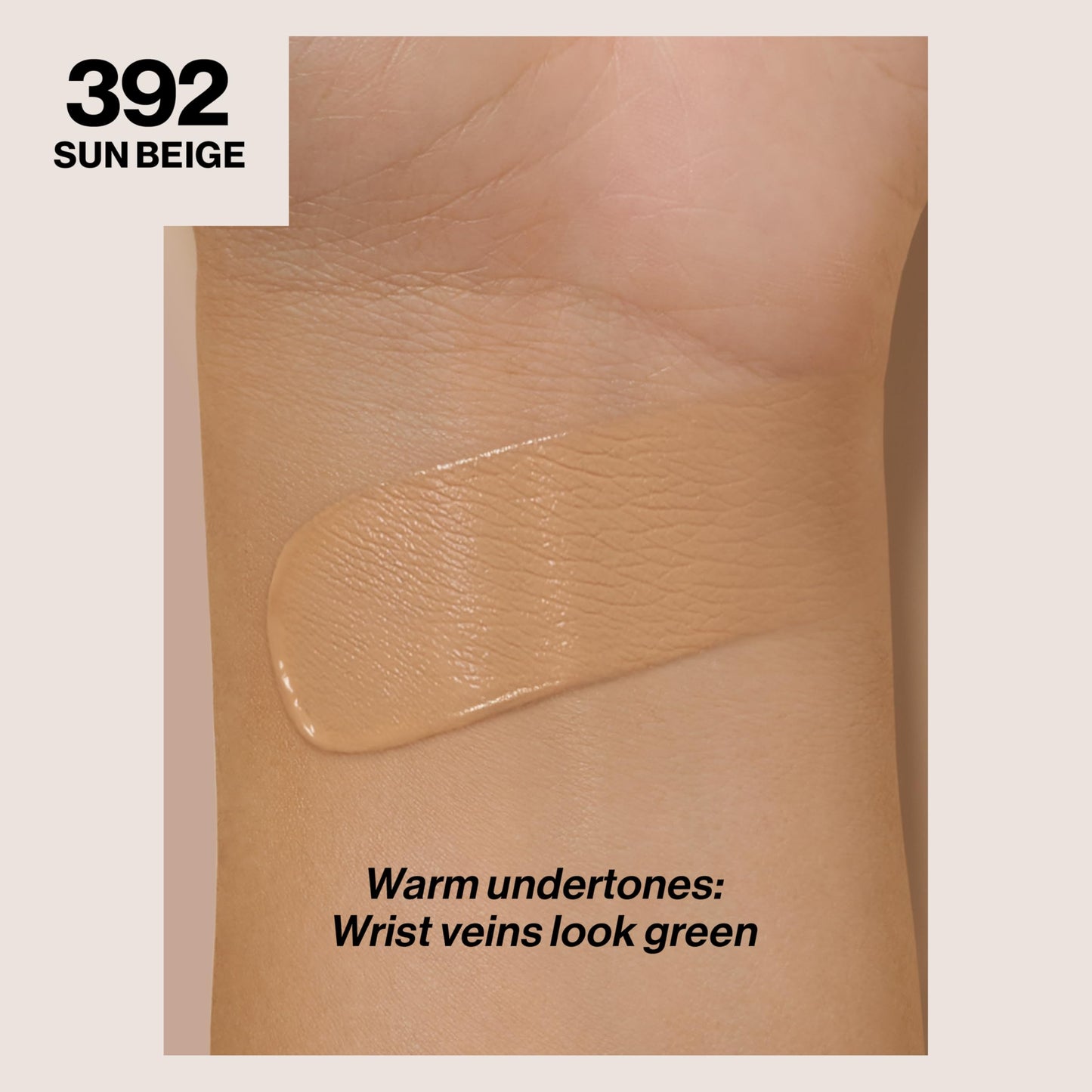 Revlon Liquid Foundation, ColorStay Face Makeup for Combination & Oily Skin, SPF 15, Medium-Full Coverage with Matte Finish, 392 Sun Beige, 1 Fl Oz