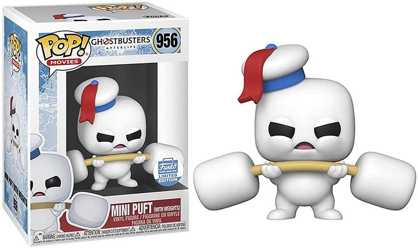 Funko Pop! Movies: Ghostbusters: After-Mini Puft with Weights - Collectable Vinyl Figure - Gift Idea - Official Merchandise - Toys for Kids & Adults…