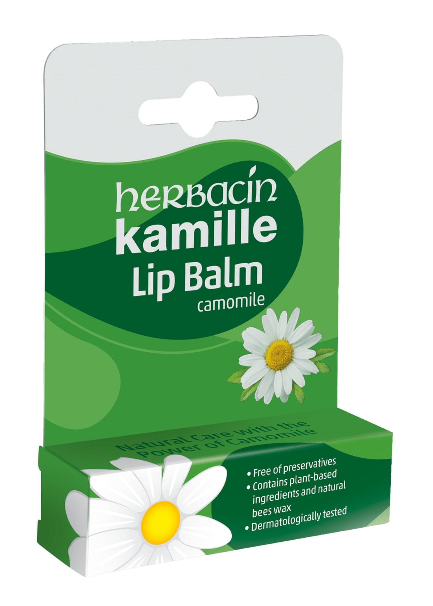 Herbacin Kamille Lip Balm, 0.17 oz.