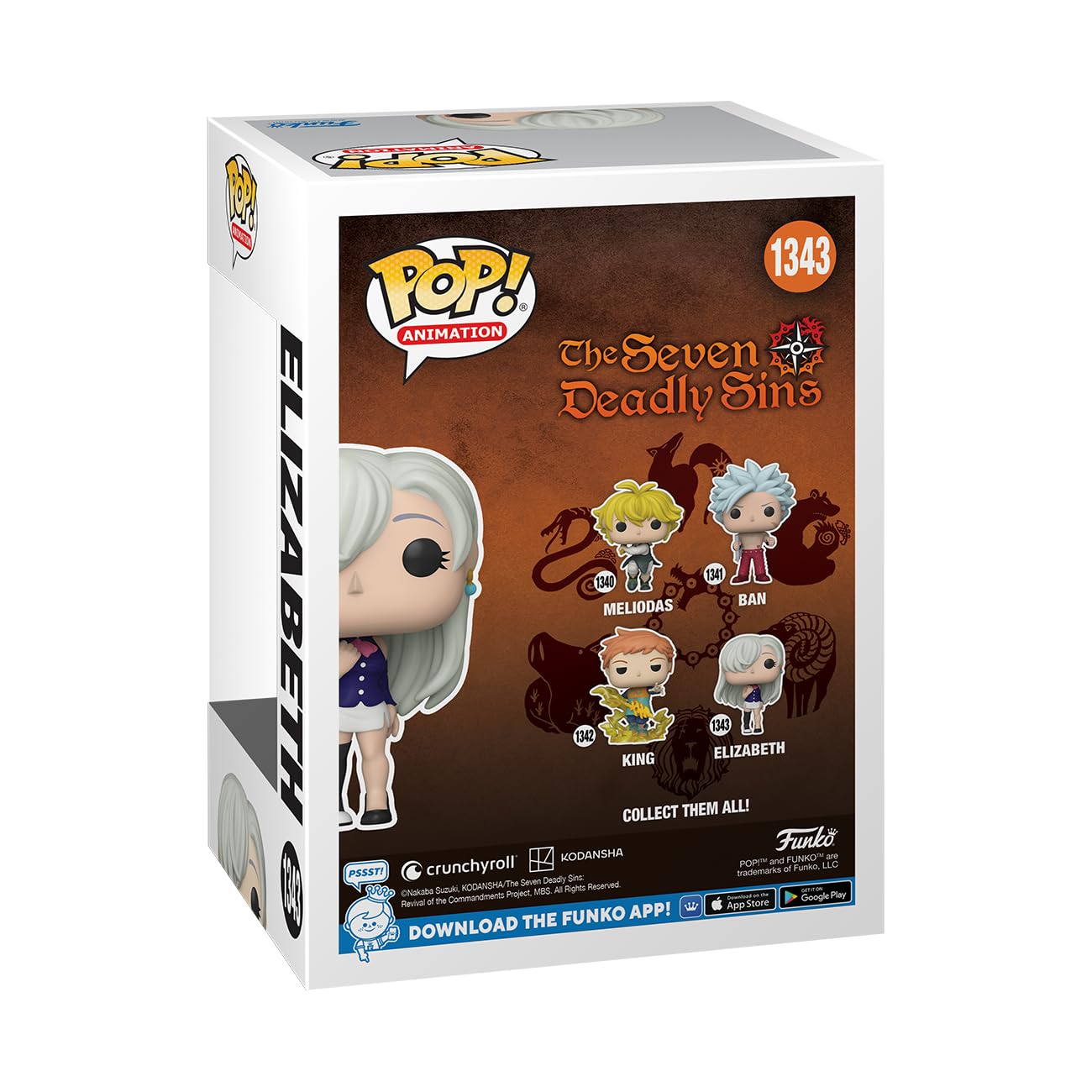 Funko POP! Animation: Seven Deadly Sins - Elizabeth - Collectable Vinyl Figure - Gift Idea - Official Merchandise - for Kids & Adults - Anime Fans…