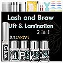 Lash Lift Kit, Lash Lifting and Brow Lamination 2 in 1, DIY Eyelash Perm At Home, Perming Lashes With Strong Glue(lash and eyebrow lift kit)