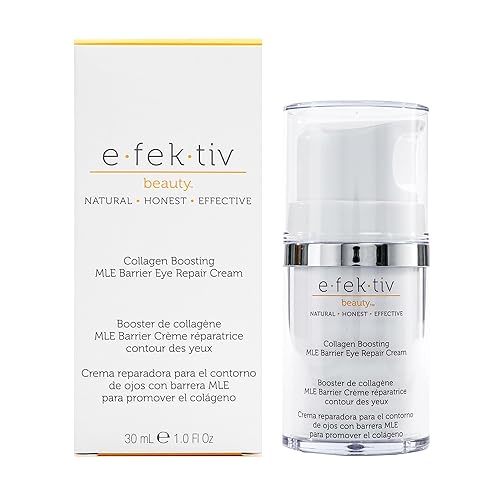 Collagen Boosting MLE Barrier Eye Repair Cream by e.fek.tiv for Unisex - 1 oz Serum.