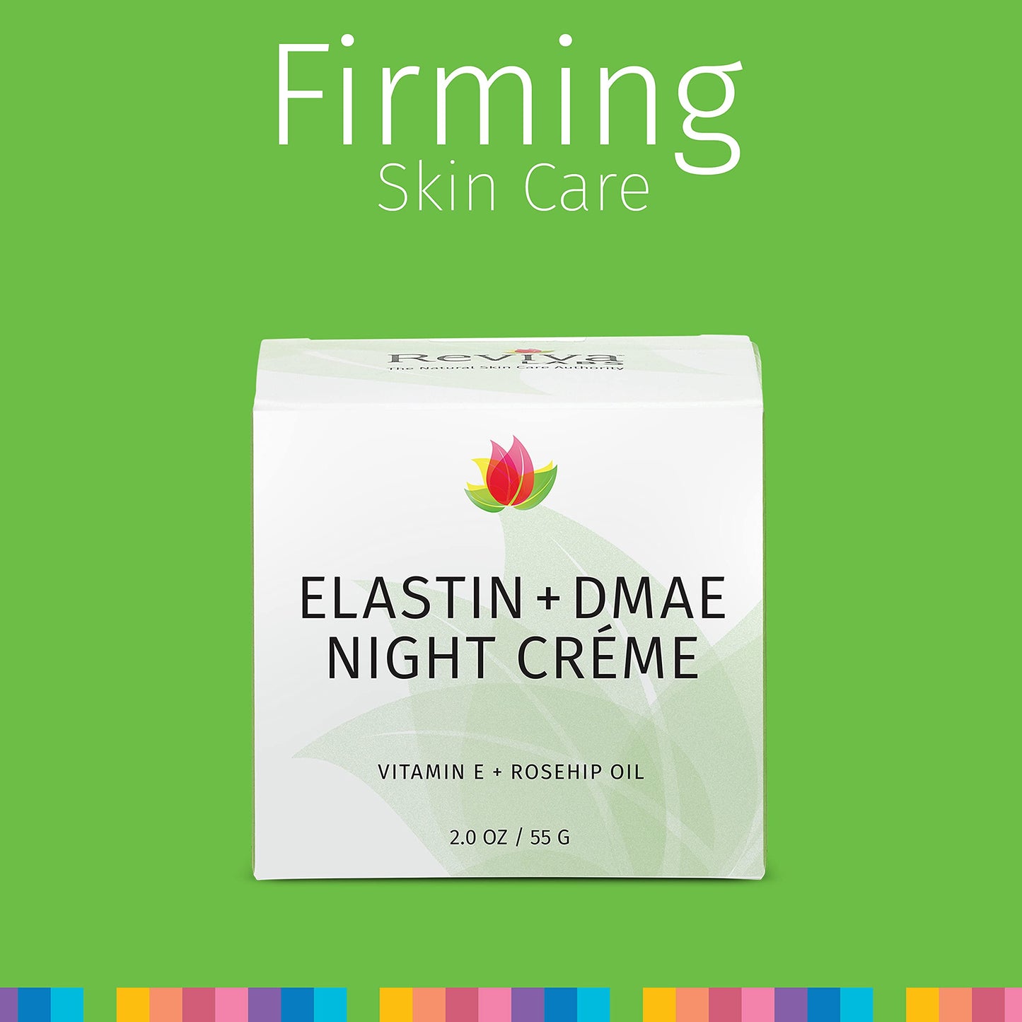 REVIVA LABS - Elastin + DMAE Night Créme 2PK (2.oz)