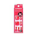 Kiss Impress No Glue Mani Press On Nails, Color, 'Cherry On Top', Pink, Short Size, Squoval Shape, Includes 24 Toenails, Prep Pad, Instructions Sheet Beauty & Personal Care imPRESS