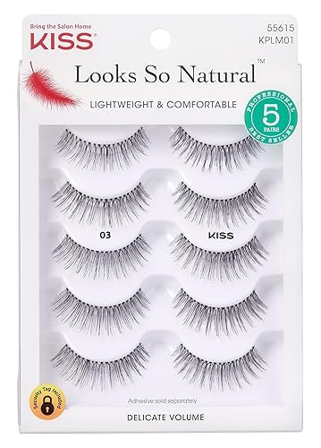 Kiss Ever Ez 03 Lashes 4 + 1 Pairs