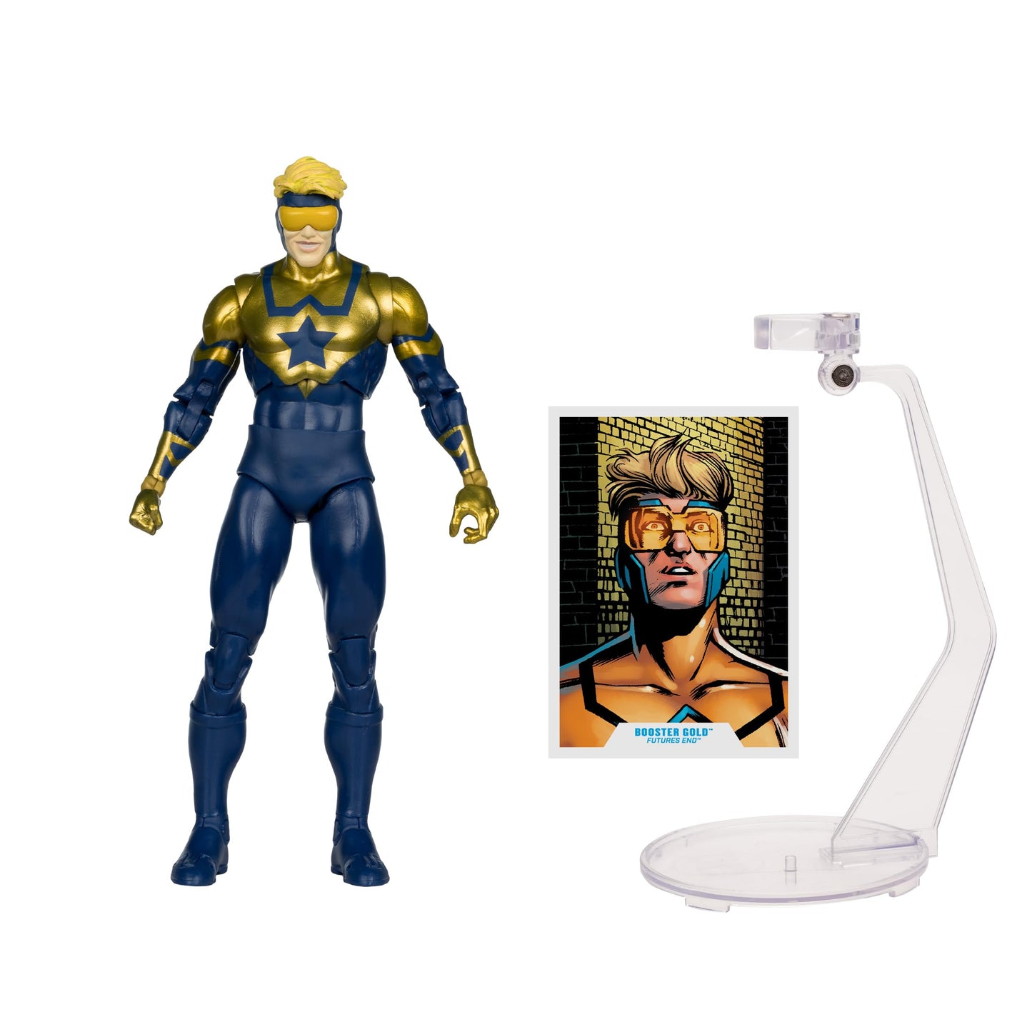 McFarlane Toys - DC Multiverse Booster Gold (Futures End) 7in Action Figure
