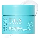 TULA Skin Care 24-7 Moisture Hydrating Day and Night Cream - Travel-Size, Ultra Nourishing Moisturizer for Face, Improves, Soothes & Maintains Skin