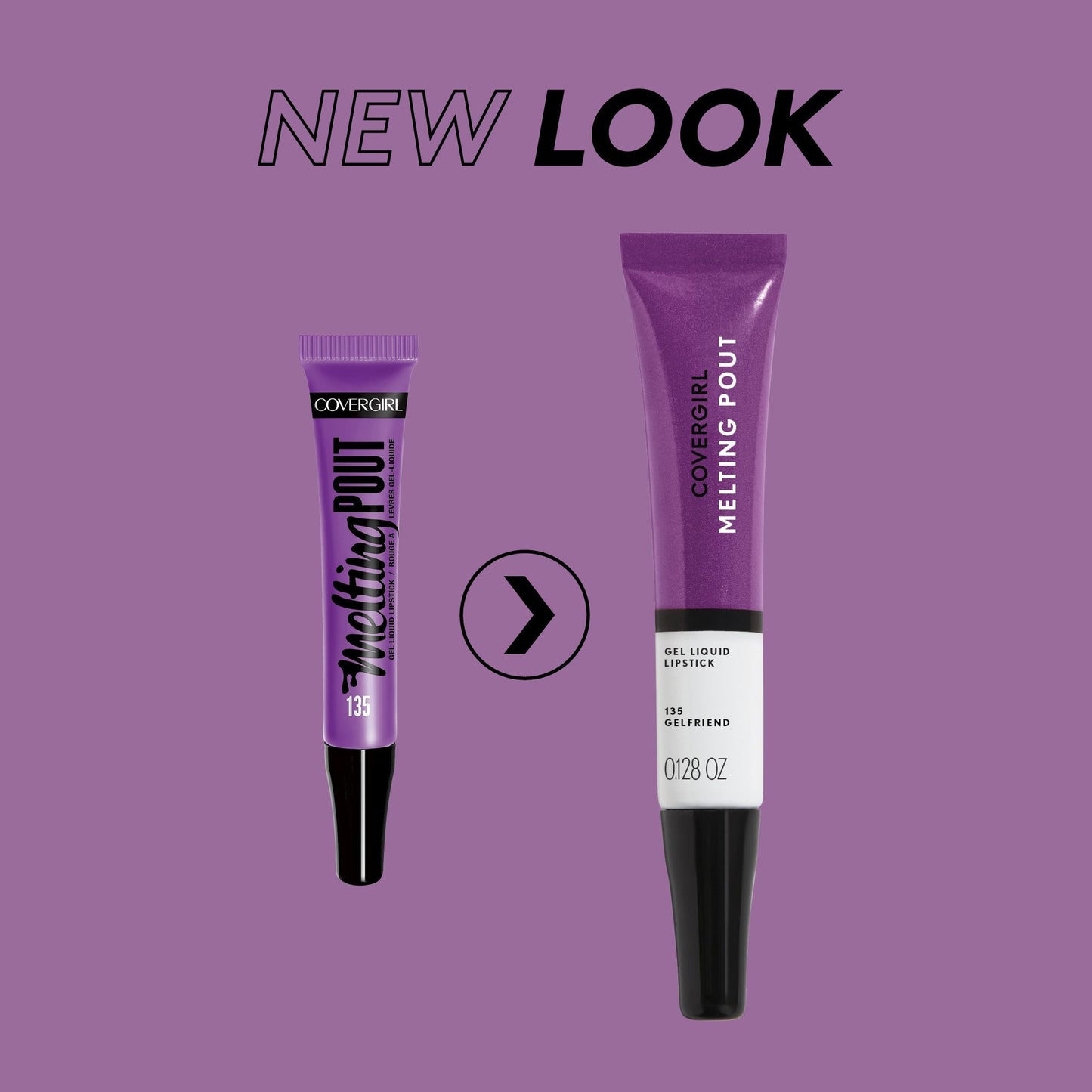 COVERGIRL Melting Pout Liquid Lipstick, Tan-Gel-O, 0.24 Ounce (packaging may vary)