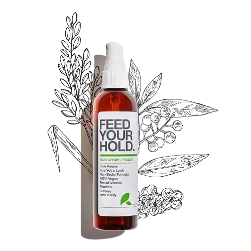 Yarok Feed Your Hold - Volumizing Hair Spray for Fine Hair. Flexible Hold Organic Hairspray for Women. Natural, Alcohol-Free & Vegan - Nutrients