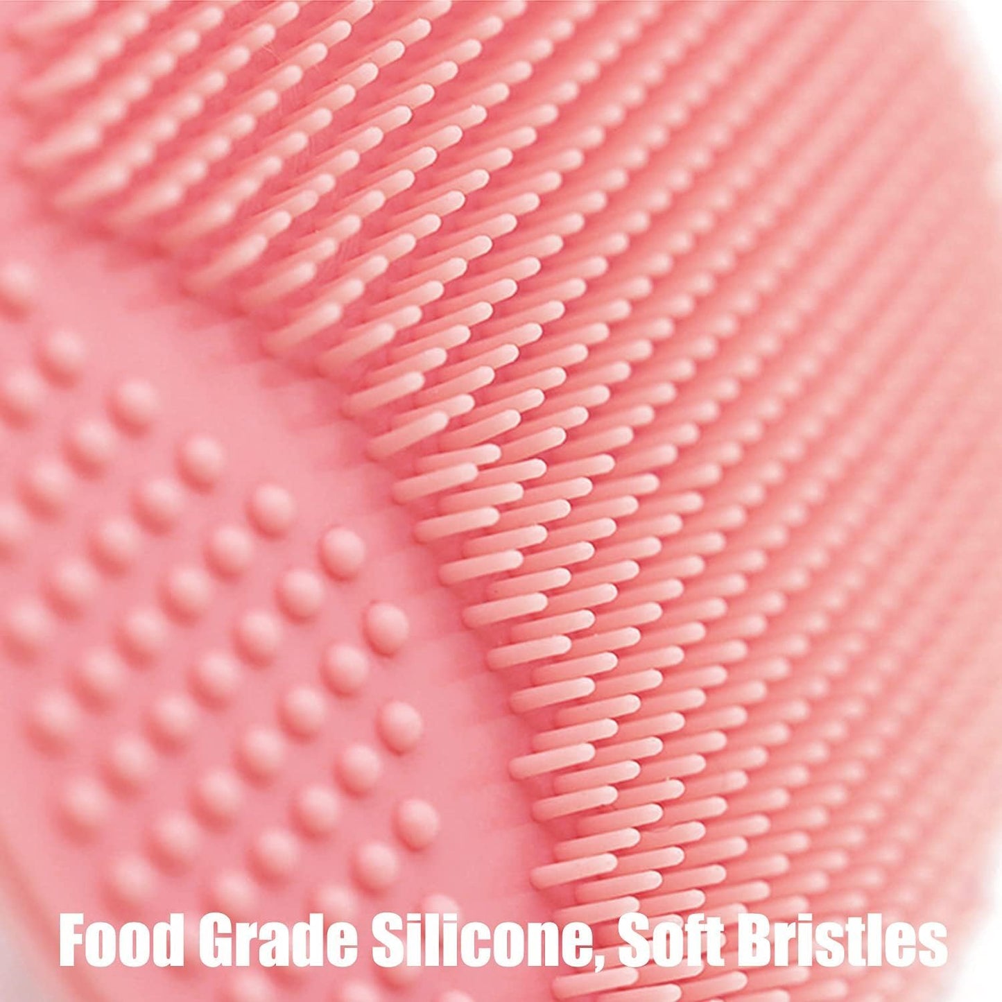 Face Scrubber, Silicone Face Scrubber, Soft Silicone Facial Cleansing Brush Face Exfoliator Blackhead Acne Pore Pad Cradle Cap Face Wash Brush
