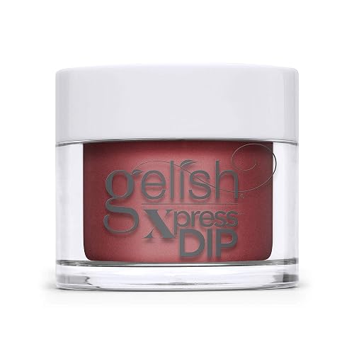Gelish Xpress Dip "Just One Bite" Disney Villains Collection, 1.5 oz. - Candy Apple Red Shimmer Beauty & Personal Care Gelish