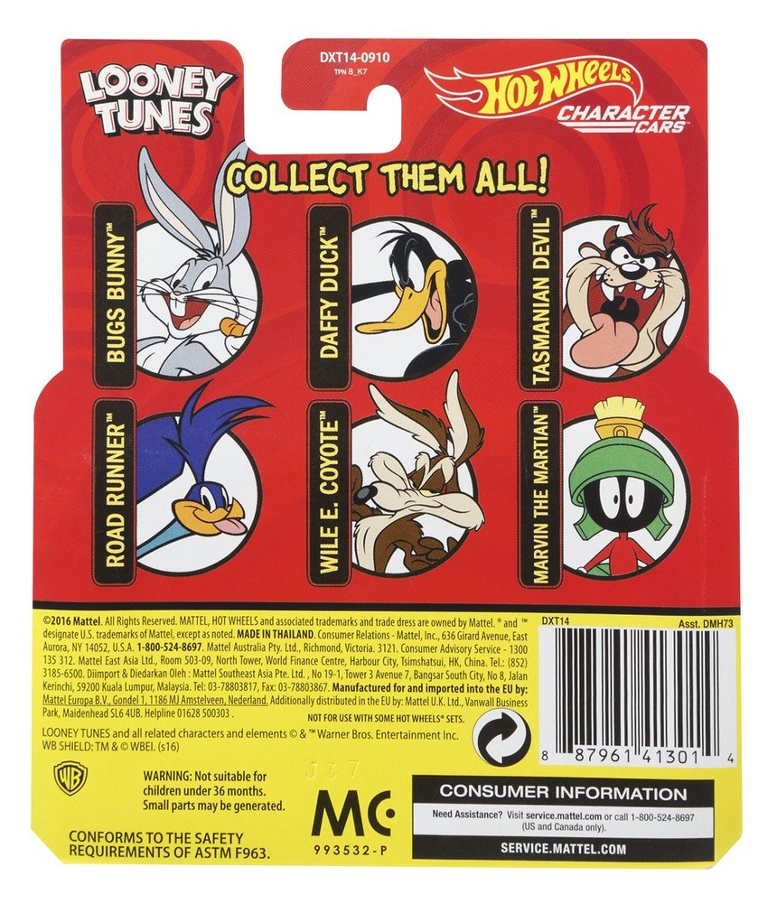 Hot Wheels Looney Tunes Daffy Duck Vehicle