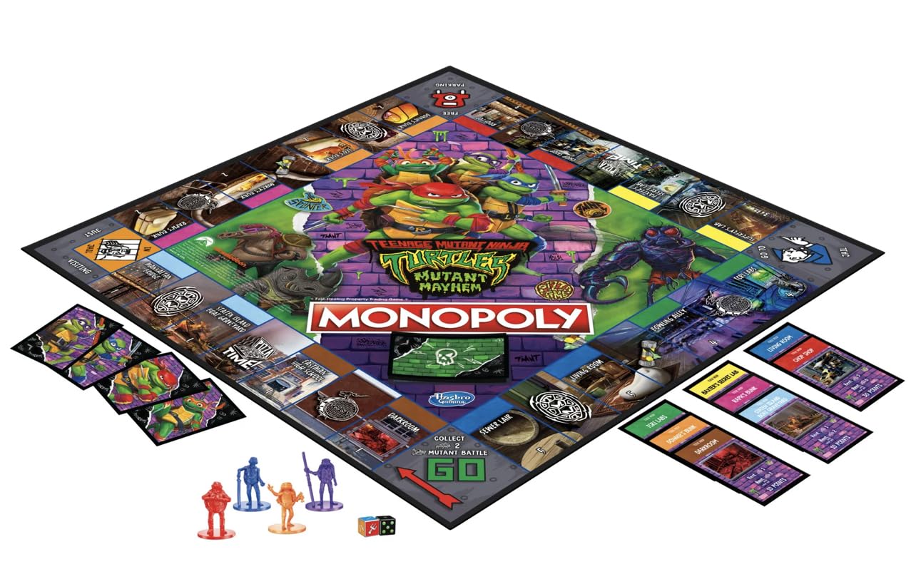 Teenage Mutant Ninjas Monopoly Mayhem Edition