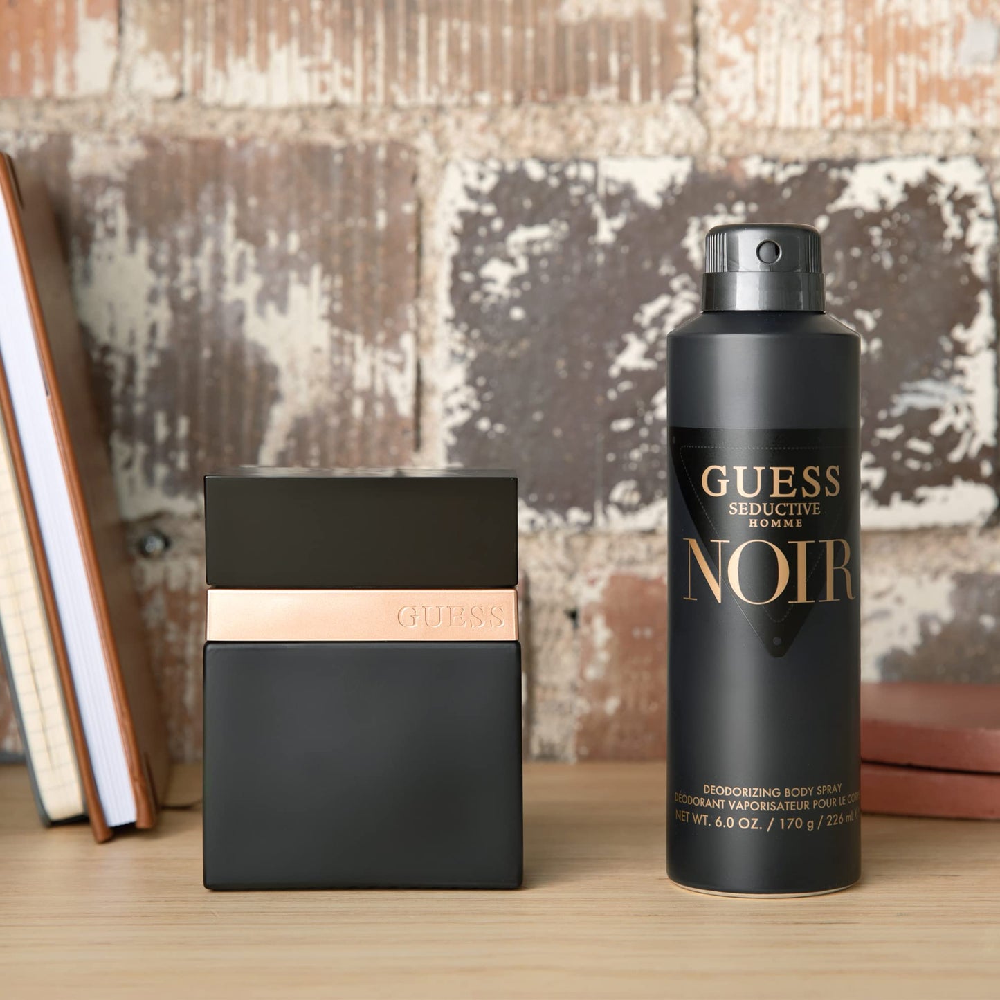 GUESS Seductive Noir for Men Eau de Toilette, 1 Fl Oz