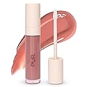 PÜR MINERALS Glossy Lip Tint, Plumping Tinted Lip Oil- Hydrate & Plumps with Buildable, Non-Sticky & High Shine Formula - Jajoba Oil, Vitamin E