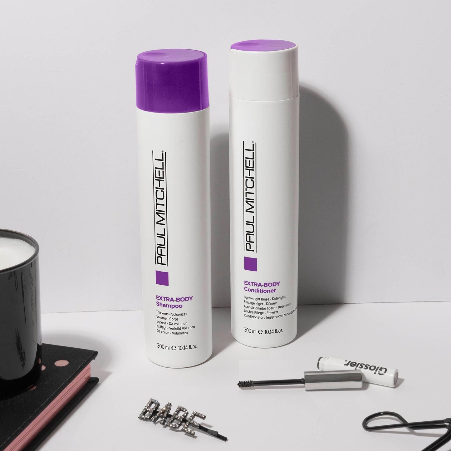 Paul Mitchell Extra-Body Shampoo, Thickens + Volumizes, For Fine Hair, 3.4 fl. oz
