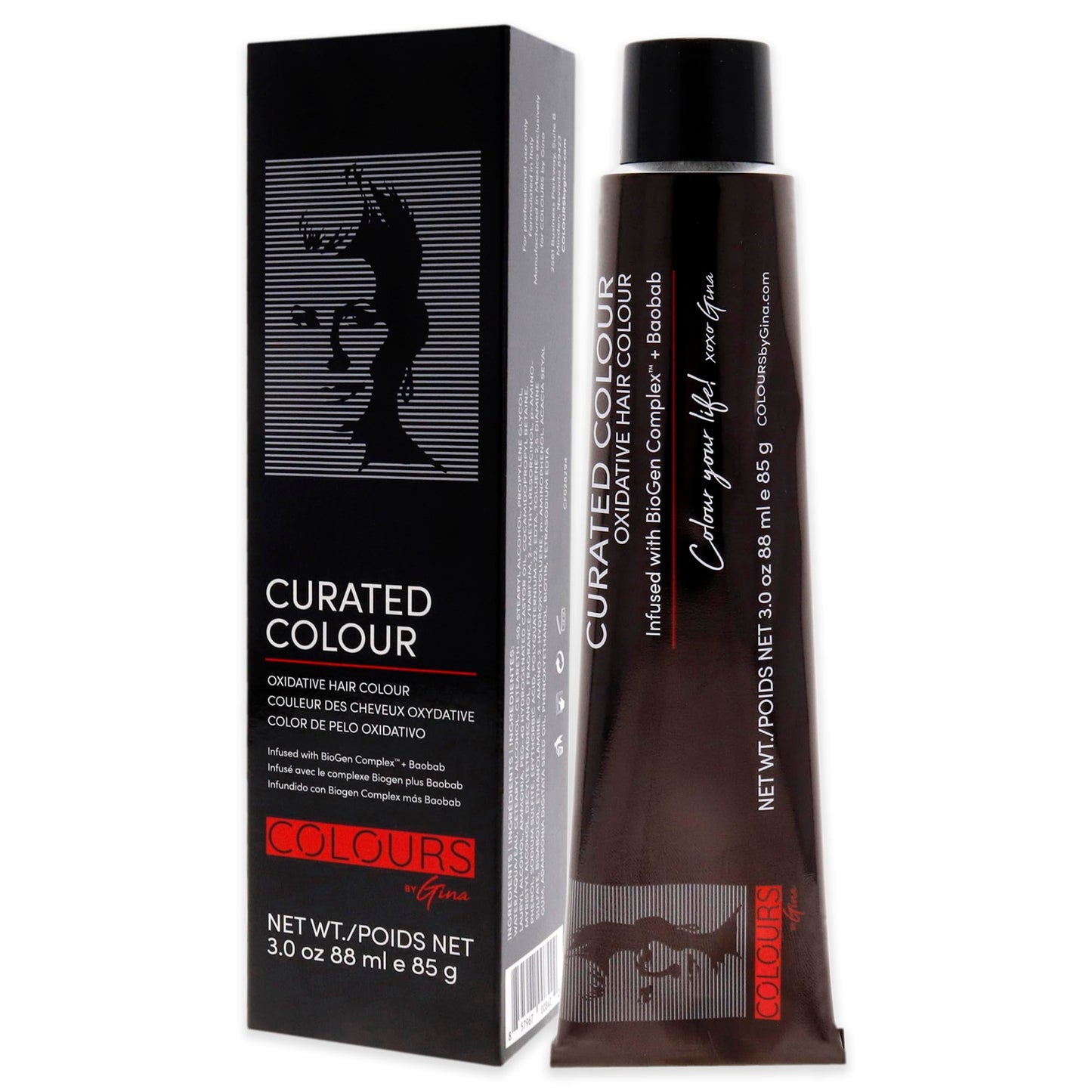 Colours By Gina Curated Colour - 9.3-9G Very Light Golden Blonde by Colours By Gina for Unisex - 3 oz Hair Color